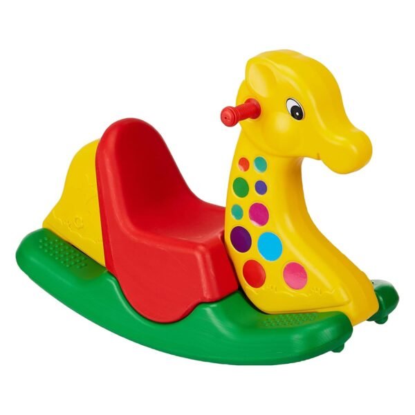 Amazon Brand - Jam & Honey Giraffe Ride-on | 2+ Multicolor