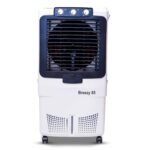 Amplesta Breezy 85L Desert Air Cooler for Home with 18” Fan, Everlast Pump, Collapsible louvers, 3 Speed; 4 way Air deflection, Cooler for room, Auto Fill, Honeycomb pads; White (1 Year warranty)