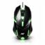 Ant Globe 12 Wired Optical Gaming Mouse - 2400 DPI High-Precision Sensor, Multicolour RGB Backlight, 4 Responsive Buttons, Ergonomic Lightweight Design for PC, Mac, Laptop & Desktop (Black)