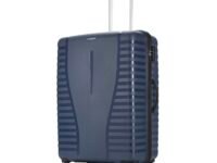 Aristocrat Airpro Large Size (Check-in) Hard Case Trolley Bag, 8 Wheels, Polypropylene Case Luggage, Combination Lock, Travel-Friendly, for Men & Women, 3-Yr Global Warranty, 76 cm, Poseidon Blue | Durable Polypropylene Case, Spacious, Combination Lock, Sturdy Zipper, Lightweight Travel Luggage, 3-Year Global Warranty