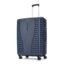 Aristocrat Airpro Large Size (Check-in) Hard Case Trolley Bag, 8 Wheels, Polypropylene Case Luggage, Combination Lock, Travel-Friendly, for Men & Women, 3-Yr Global Warranty, 76 cm, Poseidon Blue | Durable Polypropylene Case, Spacious, Combination Lock, Sturdy Zipper, Lightweight Travel Luggage, 3-Year Global Warranty