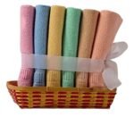 Ayus Cotton Hand Towel 450 GSM, Multicolour Ultra Soft and Super Absorbent (Set of 6)