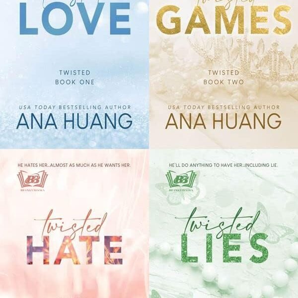 BRANKY BOOK "Twisted Love + Twisted Games + Twisted Hate + Twisted Lies" Combo (4 Books) – Romantic Novels for Adults, Bestsellers in English, Self-Improvement for Teens and Young Adults