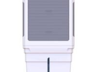 Bajaj DMH 85X 85L Desert Air Cooler | High Air Delivery with Turbo Fan Technology | 3-Side Honeycomb Cooling & 4-Way Swing | Inverter Compatible | 1 Year Warranty【White】