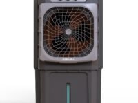 Bajaj XForce 135L Semi-Commercial Desert Air Cooler For Home|Honeycomb Cooling Pads (80mm thickness)|Aluminium Fan Blade|100Ft Air throw|3-Speed Control| 1 Year Product Warranty|Grey