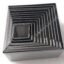 Bakery HUB Steel Commercial Square Cookie Cutter (Set of 12 Cutters)