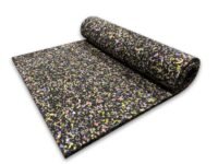 BassBloc® 20mm Soundproofing Acoustic Foam Pad for Noise & Vibration Absorption, 100 Density Heavy Sound Deadening Pad | 6x3 Ft Panel