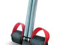 Boldfit Double Spring Tummy Trimmer Men and Women for Abs Workout Stomach Exercise Machine for Women and Men Exercise in Gym, Home for Abdominal, Belly Exercise Waist Trimmer, Tummy Twister Red