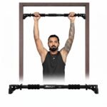 Boldfit Pull Up Bar Door for Home Workout (200Kg) - Gym Equipment for Home Workout | Adjustable Door Way Chin Up Bar for Home Workout for Kids & Adults | PullUp Bar for Men & Women | Anti-Skid Grip (72-104 CM)