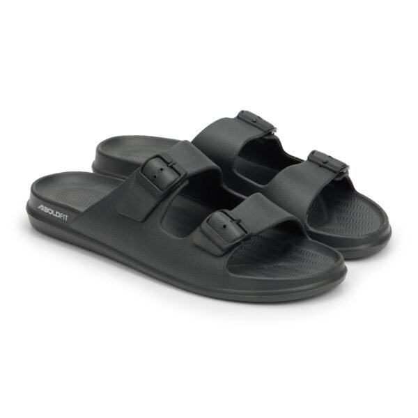 Boldfit Sliders for Man, Eva Foam Men Sliders Slippers, One-Piece Comfort Men Slides with Shock-Absorbing, Soft Cushioning, Water-Resistant & Odor-Free for Beach, Travel, Everyday Wear Flip Flops