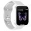 Bouncefit D20 Y68 Fitness Band Smart Watch for Men, Women, Boys, Girls, Kids – Single Touch Interface, Water Resistant, Workout Mode, Quick Charge Sports Smartwatch – White