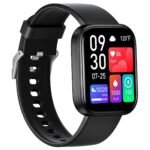 Bouncefit M I D116 Fitness Band Smart Watch for Men, Women, Boys, Girls, Kids – Single Touch Interface, Water Resistant, Workout Modes,Quick Charge Sports Smartwatch – Black I