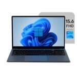 BrowseBook 15.6" FHD IPS Laptop | Best Student & Office Work Laptop | Celeron N4020 | 8GB RAM | 256GB SSD | Windows 11 | Num Pad | 38Wh | 1.5kg | Grey