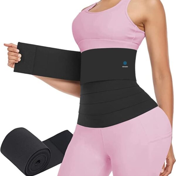 CIPZI Free Size Premium Waist Belt Elastic Band Weight Loss Flat Belly Belt Body Shaper Abdominal Belt After Delivery for Tummy Reduction Tummy Wrap Waist Trainer