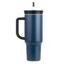 CYNVEXA Tumbler with lid and Straw 1200ML Cup Stainless Steel Vacuum Insulated Tumbler for Water, Iced Tea or Coffee 1.2L Office Gym Travelling (Nevy Blue O)