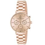 Carlington Iconic Analog Watches for Women with Premium Stainless Steel Strap - CT 2039