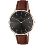 Carlington Iconic Analog Wrist Watches for Men with Premium Leather Strap - CT 2043