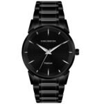 Carlington Premium Watch for Men with Black Colored Chain Watch for Men Stainless Steel and Scratch Resistance