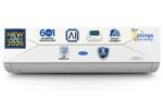 Carrier 2 T 5Star,New Star rated,Wi-Fi Smart Flexicool Inverter Split AC(Copper,Convertible6-in-1withWi-Fi with Geo-Fencing,Smart EnergyDisplay,New star Rating,ESTER EDGE Gxi WiFi-CAI24EE5R36W1,White)