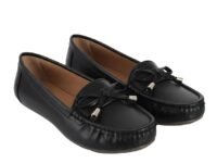 CatBird Women’s Classic Bow Slip-On Loafers | Soft Padded Comfort Flats with Hand-Stitched Detail | Lightweight Shoes | Flexible Grip Sole | Office & Casual Footwear