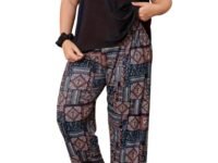 Celary Women’s Cotton Blend Printed Night Suit Set||Soft & Breathable Short Sleeve Top & Ethnic Print Pyjama Set||Also Available in Plus Size||Korean Night Suit||Comfortable Home Wear & Sleepwear