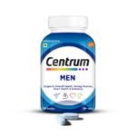 Centrum Men - Multivitamin Tablet for Men | With 23 Vital Nutrients including Zinc, Magnesium, Vitamin B, C, D, Calcium for Energy, Immunity, Muscles and Overall Health | Veg - 50 tablets