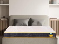 Centuary Mattresses Sleepables | 7 Years Warranty | 6-Inch King Size Dual Comfort Hard and Soft Reversible Roll Pack High Resilience (HR) Foam Mattress (78x72x6)