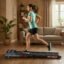 Cockatoo Smart-Walk 2A Slimmest Walking Pad for Home 2HP-3.5HP Peak, Under Desk Treadmill for Home Use, 3 Level Manual Incline, Max User Weight 110Kg