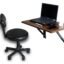 Compal Wall-Mounted Drop-Leaf Folding Kitchen and Dining Laptop Solid Wood Computer Desk Office Work from Home Wall Mounted Folding Table (16x24 Walnut Wall Mount Table)