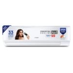 Cruise 2 Ton 3 Star Inverter Split AC (CWCVBM-VQ1D243, White) | Fast Heavy Duty Cooling at 55 °C | 2026 BEE Rated |100% Copper | Convertible 5-in-1 | PM2.5 Filter | Auto-Clean