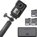 DJI Osmo Action 4 Adventure Combo, Waterproof Action Camera, 1/1.3" Sensor