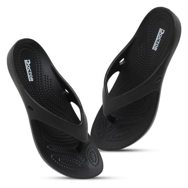DOCTOR HEALTH SUPER SOFT Women Lightweight EVA Flip Flops | Soft Cushioned Anti-Slip Slippers | Comfortable Casual Sandals for Indoor Outdoor Everyday Wear