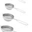 Dynore Set of 4 Classic Wire Handle Tea Strainers in 4 Different Sizes
