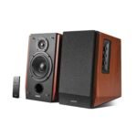 Edifier R1700BT Bluetooth Bookshelf Speaker - Active Near-Field Studio Monitors - Powered Speakers 2 Setup Wooden Enclosure - 66w RMS
