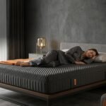 Emma Black Mattress King Size Bed | German Mattress Brand 15 Years Warranty | HyperAdapt Technology Orthopedic Memory Foam Mattress 4 Layers 6-Inch Medium Firm Back Relief 75 x 72 inch