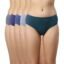 Enamor Stretchable Cotton Hipster Panties for Women, Full Coverage Grip Fit Inner Elastic with Antimicrobial & Stain Release Technology - Color and Print May Vary - CR17 (Pack of 5)