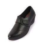 FAUSTO Women's Outdoor Fashion Hook and Loop Platform Heel Wedges