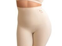 FIT PICK Tummy Tucker Women Shapewear for Women Tummy Control High Waist Body Shapewear with Anti Rolling Comfortable, Breathable Seamless Body Shaper