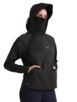 FabSeasons FabSports Women's UV Protection Sun Screen Jacket, Full Zip Sun Protection Clothing, Lightweight with UPF 50+ Protection for Outdoors, with Pockets, Sun Protective Clothing for Women