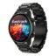 Fastrack Astor FR2 Pro 1.43" AMOLED Stainless Steel Smart Watch with SpO2, Heart Rate, BT Calling, Adaptive AOD, Functional Crown, AI Voice Assistant – Smartwatch for Stylish Professionals (Black)