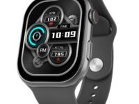 Fire-Boltt Brillia Smart Watch 2.02” Super AMOLED Display, Bluetooth Calling, SpO2, Heart Rate Monitor, 120+ Sports Modes, Fitness Tracker, Voice Assistant, Smart Watch for Man & Women
