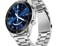 Fire-Boltt Legacy Luxury Round Smart Watch 1.43″ Super AMOLED,Bluetooth Calling,Wireless Charging,Voice Assistant,SpO₂ & Heart Rate Monitor,110+ Sports Modes,Metal Smart Watch for Men & Women - Silver