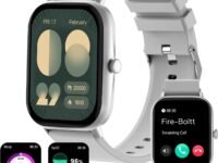Fire-Boltt Ninja Call Pro Max 51.05mm (2.01 inch) Display Smart Watch, Bluetooth Calling, 120+ Sports Modes, Health Suite, Voice Assistance (Grey)