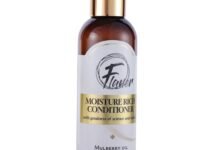 Flaner Moisture Rich Hair Conditioner for Dry & Frizzy Hair | Mulberry, Almond & Avocado Oils with D-Panthenol | Nourishing Damage Repair for Smooth, Soft Hair | 200ml
