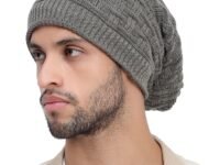 Freecultr Unisex Premium Beanie Cap for Men Women Skull Slouchy Winter Woolen Knitted Inside Fur Caps (Pack of 1)