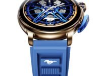 GOBOULT Mustang Racer Smart Watch 1.43'' AMOLED Display, Rotating Bezel, BT Calling, 150+Watchfaces, 500 Nits Brightness, AI Voice Assistant, SpO2 Monitoring, 120+ Sports Mode (Apex Blue)