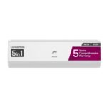 Godrej 1.5 Ton 5 Star| New Star rated| 5 Years Comprehensive Warranty | AI powered | 5-In-1 Convertible| Heavy Duty Cooling at 52 °C (AC 1.5T EC HIC 18J5TG WA, White)