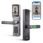 Godrej Smart Lock | Neo Pro View Digital Lock for Wooden Doors with Camera, View Screen, Wi-fi | Mobile App | Built-in Doorbell I 7 in 1 Access I 3 Yr Warranty