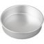 HAZEL 8 Inch Round Cake Mould | Aluminium Microwave Tray Oven OTG Baking Pan Cake Making Tools Non Stick Tin