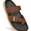 HEALTH FIT Extra Soft Premium Classic Cushion Sliders/with Adjustable Buckle Strap & Light Weight Anti-SkidWaterproof Luxurious Slippers for Men's HF119